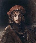 Portrait of Titus REMBRANDT Harmenszoon van Rijn